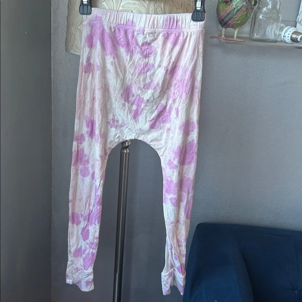 little moon society pink tied dyed lounge pants - Picture 4 of 6